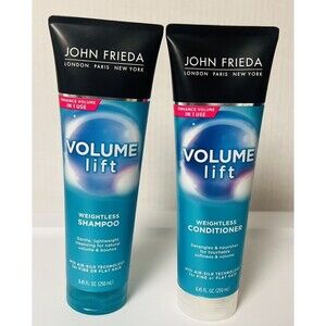 2 Pack New John Frieda Volume Lift Weightless Shampoo & Conditioner